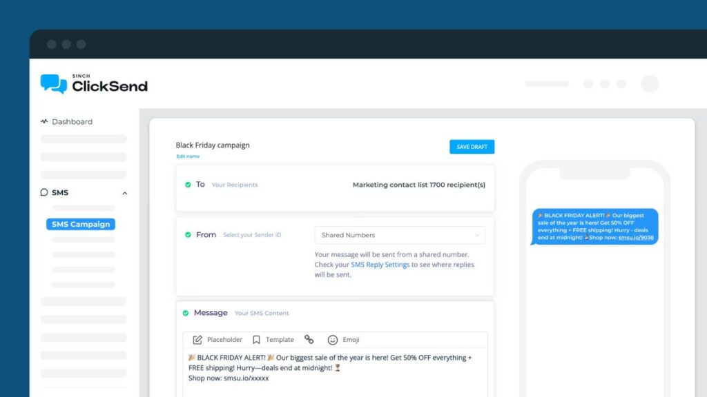 SMS Marketing - ClickSend